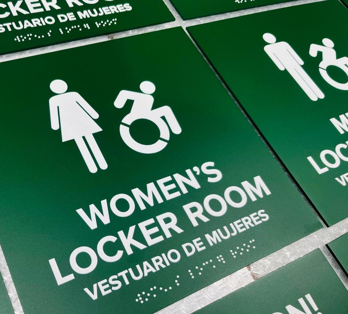 ADA Signs Nassau County | Braille & Tactile | Dollar Sign